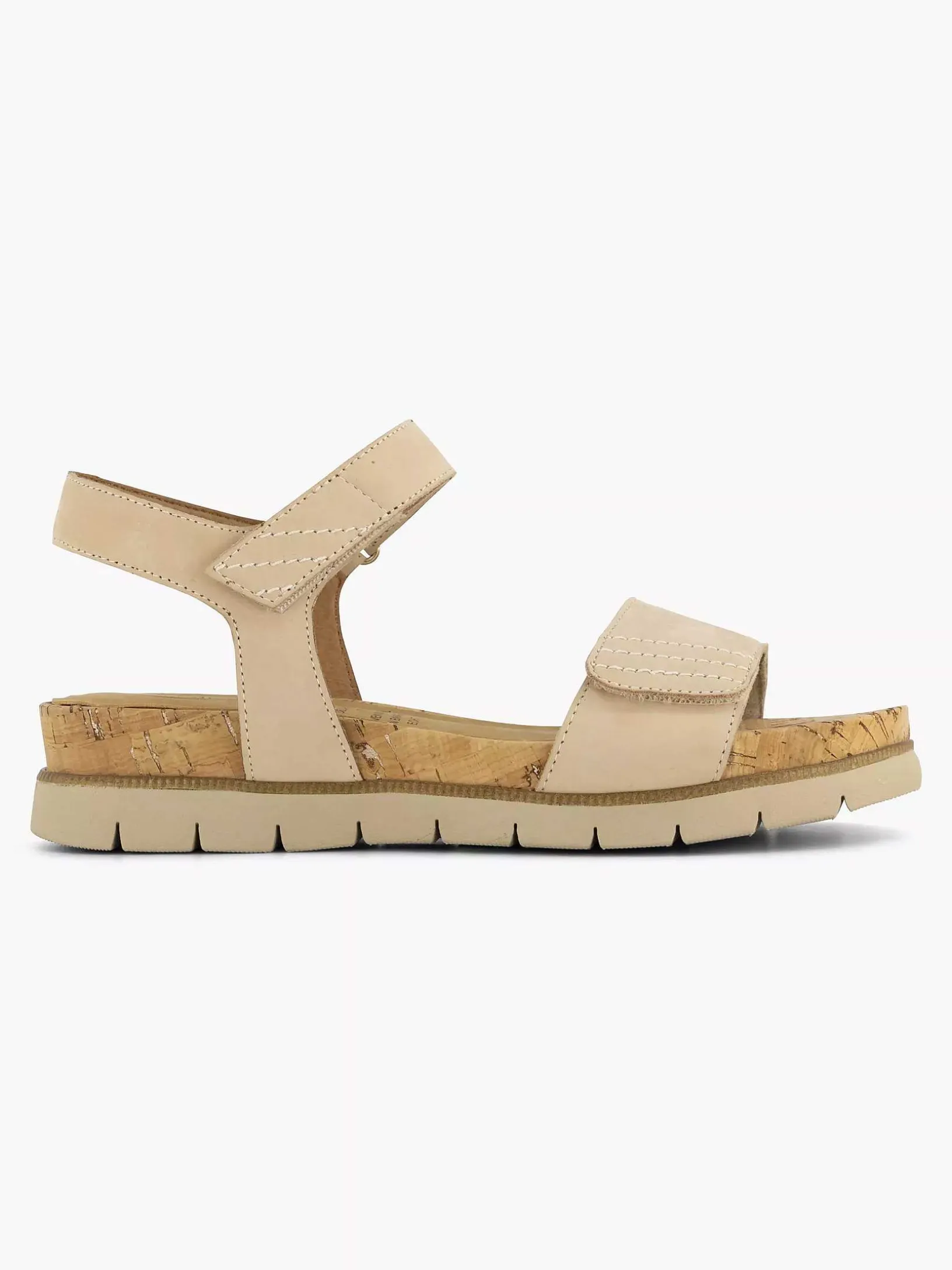 Beige Comfort Sandaal