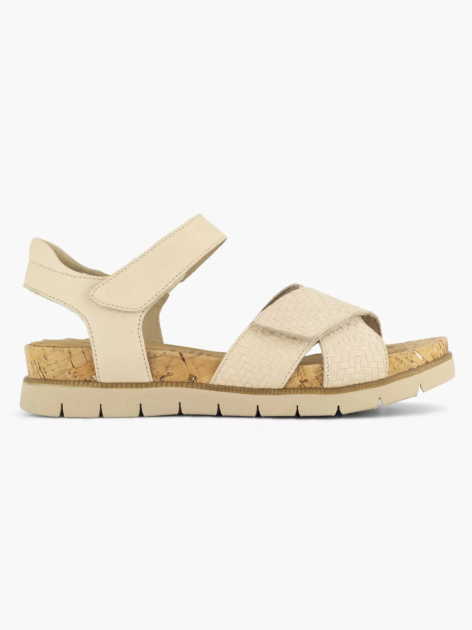 Beige Comfort Sandaal