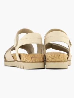 Beige Comfort Sandaal