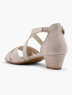 Beige Comfort Sandaal