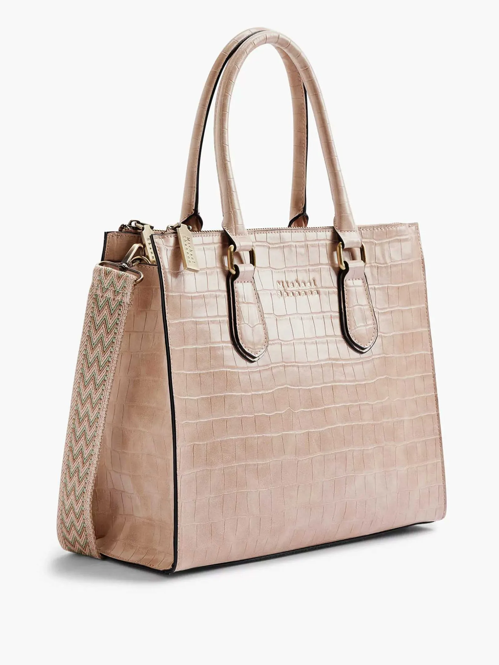 Beige Handtas