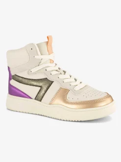 Beige Hoge Sneaker