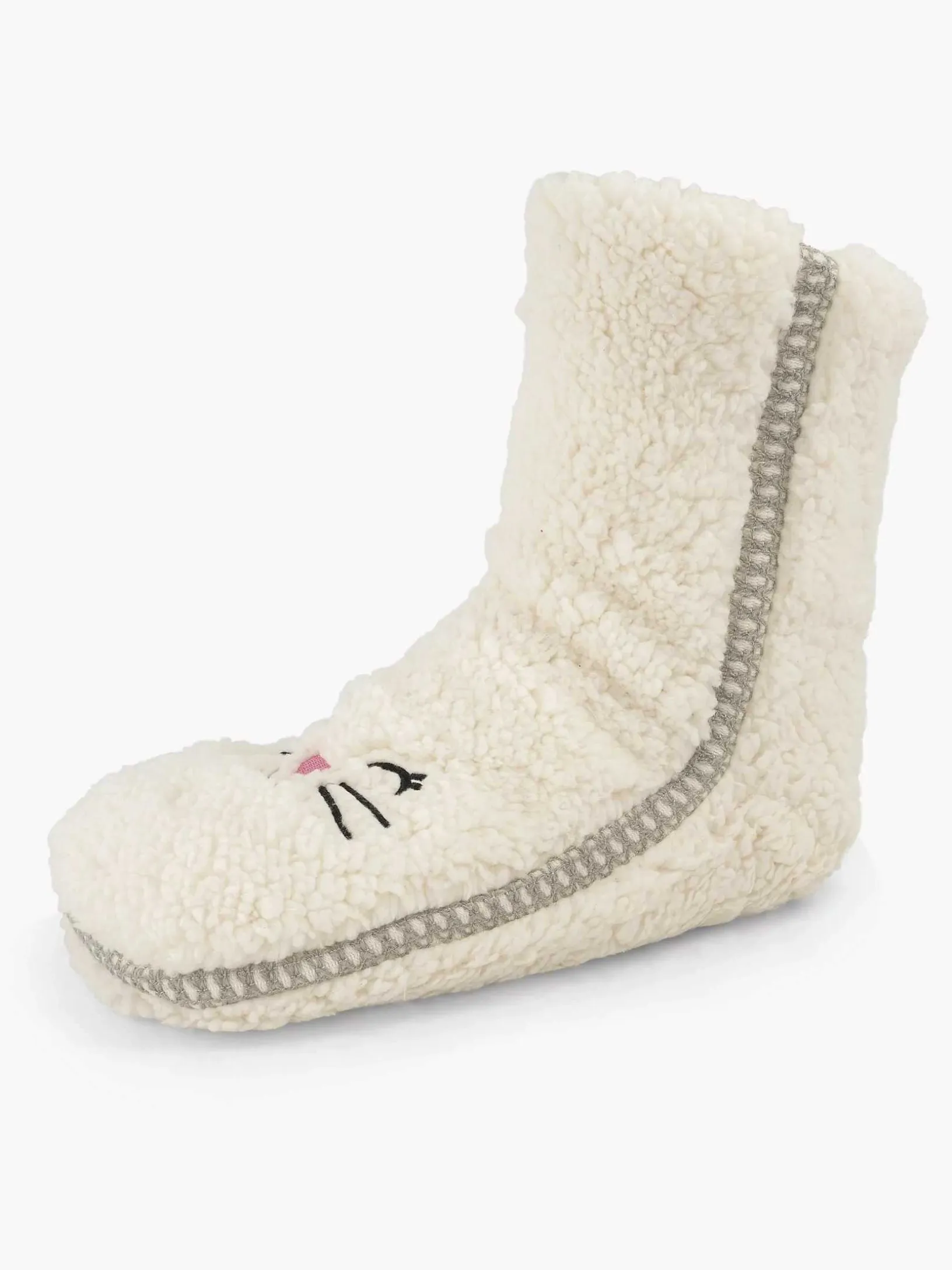 Beige Huissok Teddy