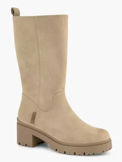 Beige Lange Laars
