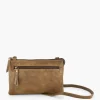 Beige Leren Schoudertas
