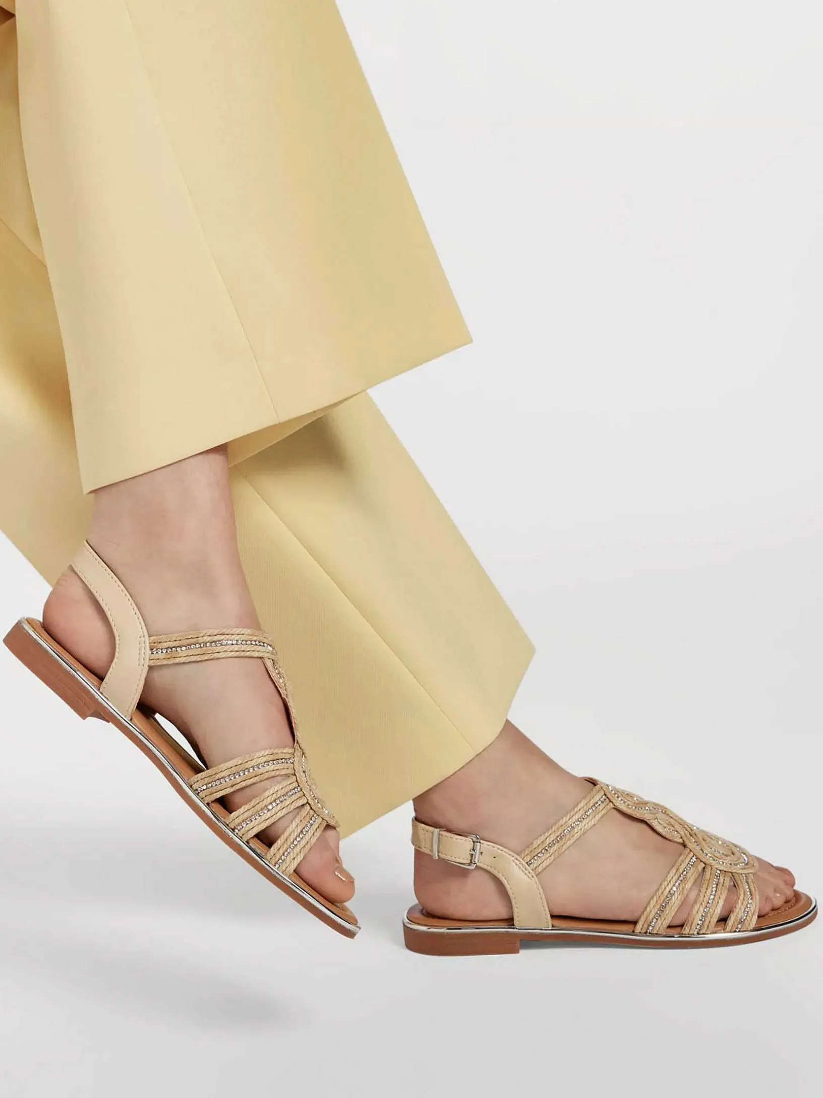 Beige Sandaal