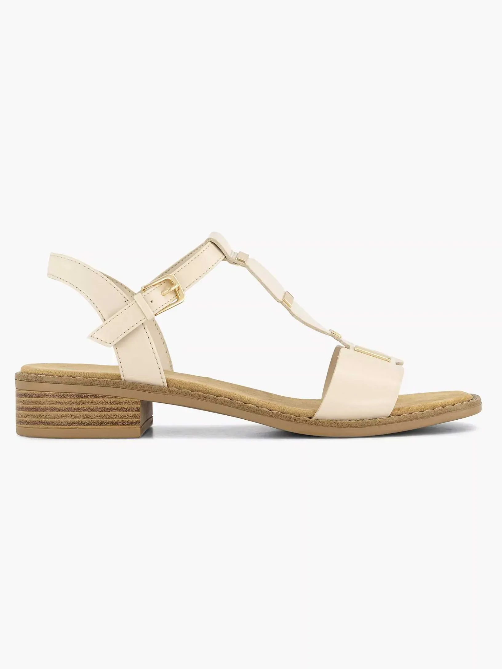 Beige Sandaal