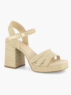 Beige Sandalette