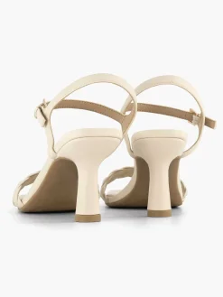 Beige Sandalette Gevochten