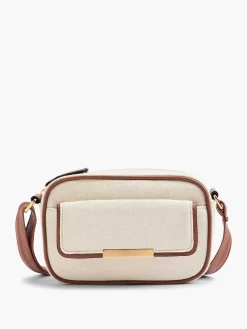 Beige Schoudertas