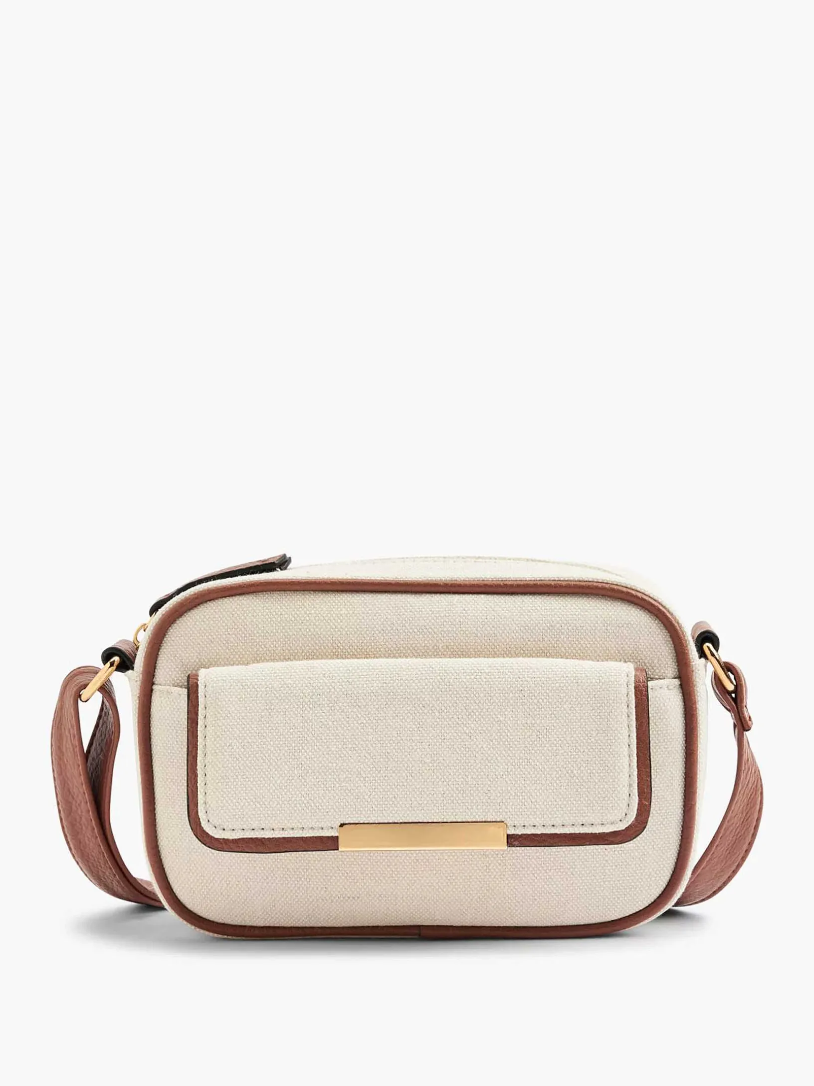 Beige Schoudertas