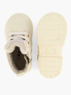 Beige Veterboot Teddy