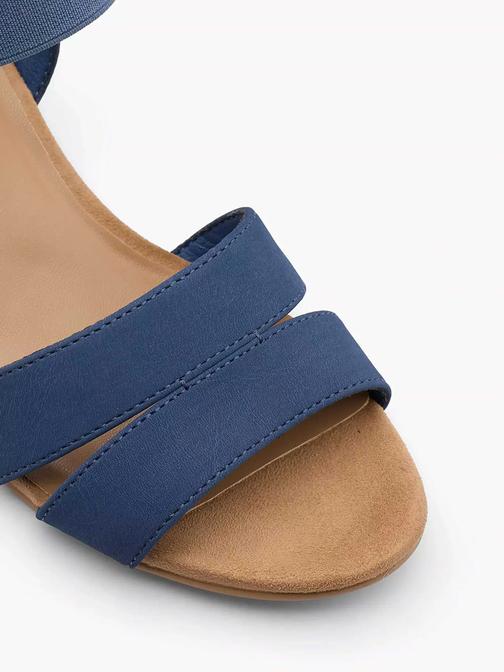 Blauwe Sandalette