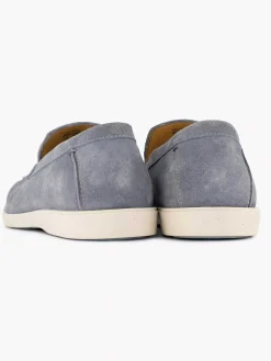 Blauwe Suede Loafer