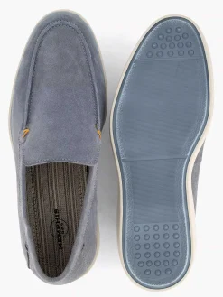 Blauwe Suede Loafer