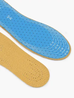 Bruine Leren Inlegzool 22-36