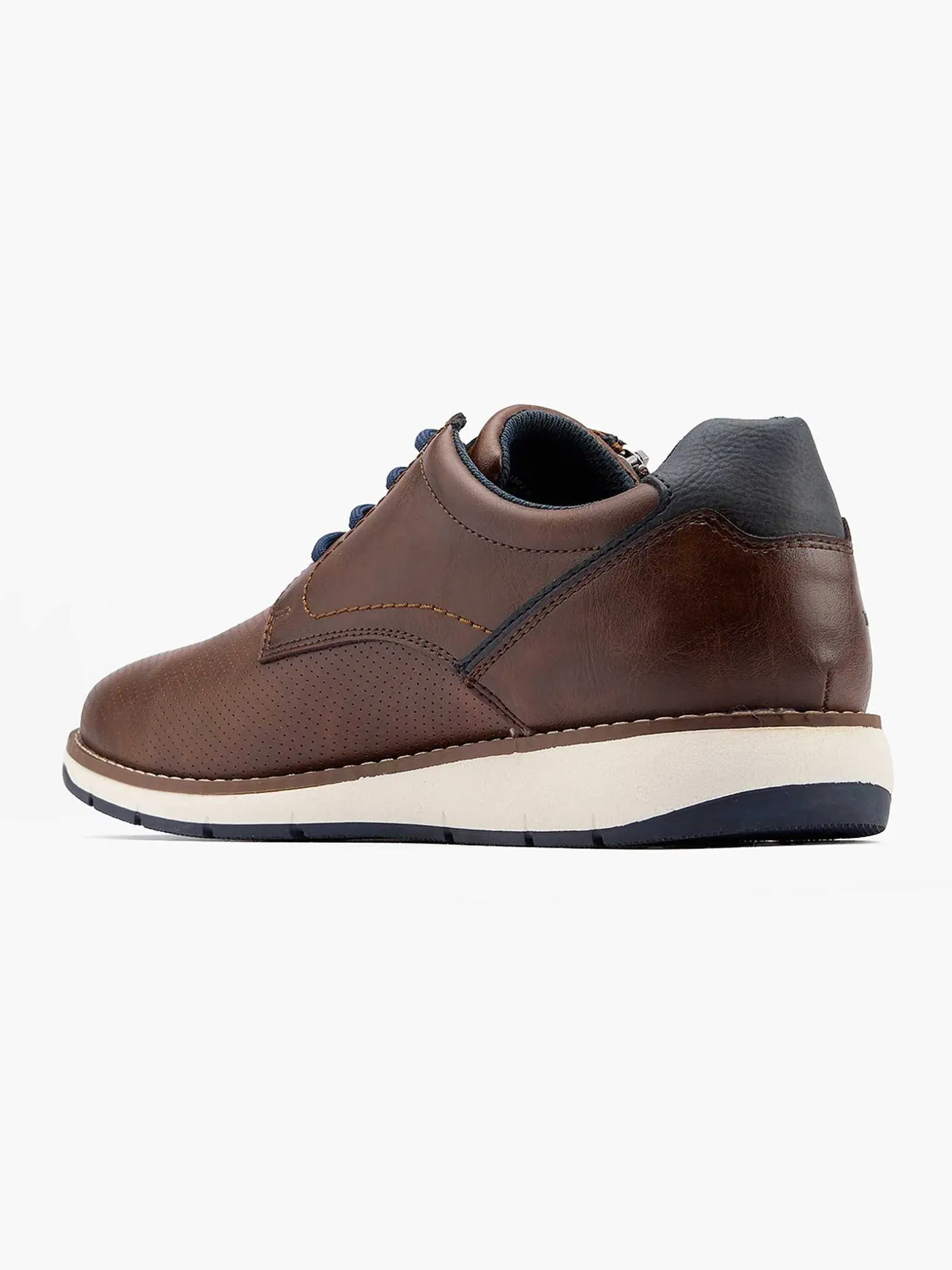 Bruine Leren Sneaker