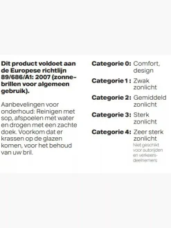 Bruine Zonnebril Met Panterprint