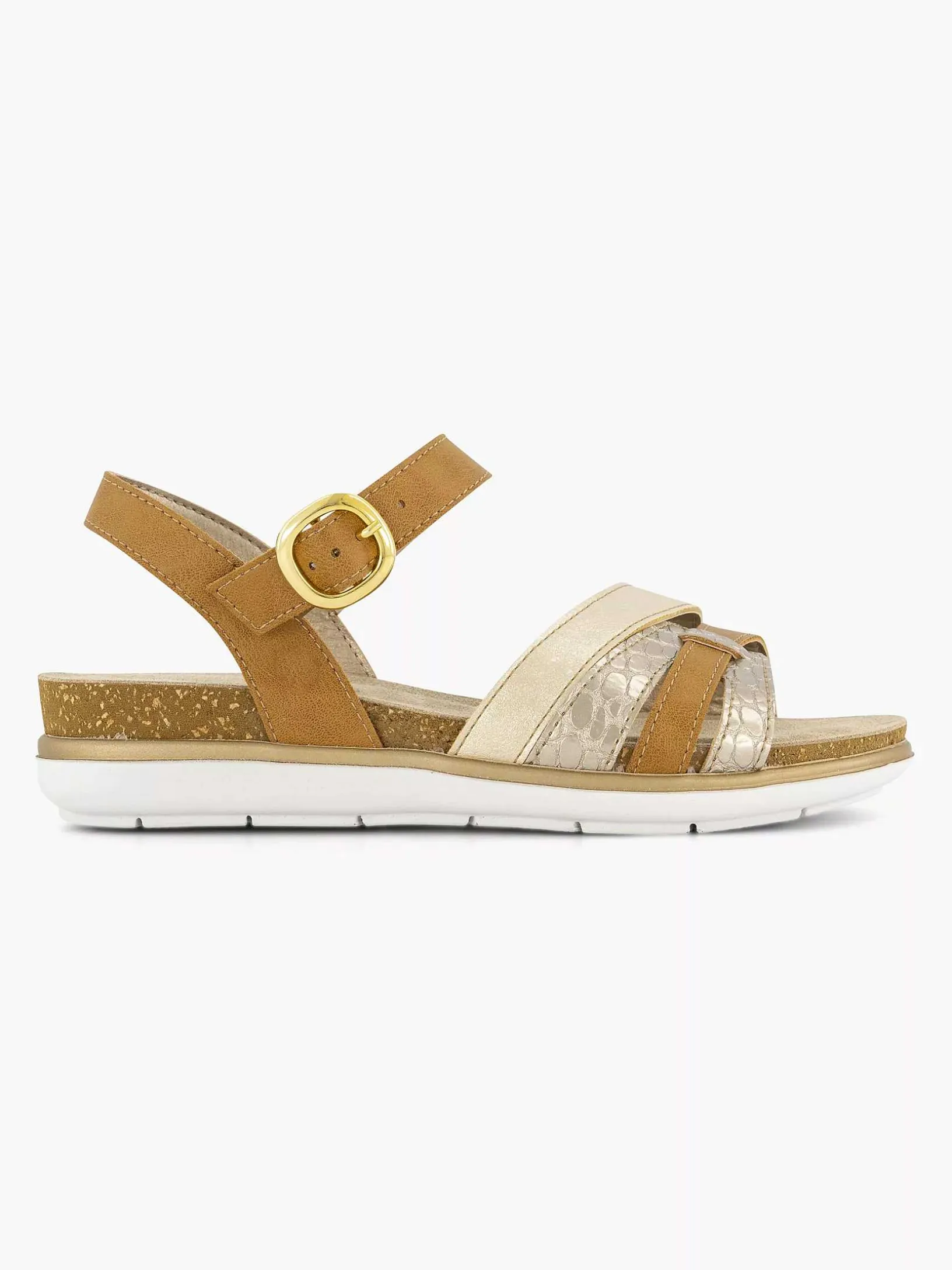 Camel Sandaal Gespsluiting