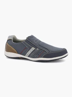 Donkerblauwe Comfort Instapper