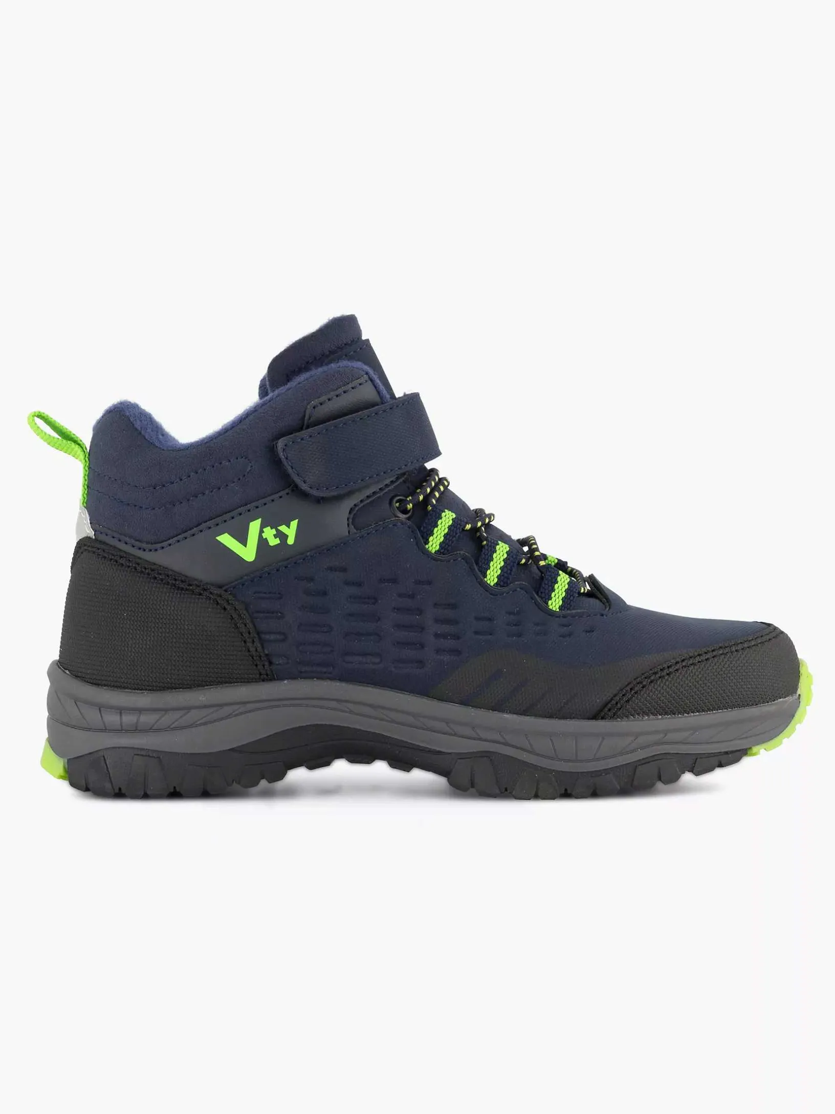Donkerblauwe Hoge Sneaker