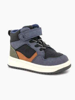 Donkerblauwe Hoge Sneaker