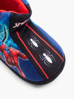 Donkerblauwe Pantoffel Spiderman