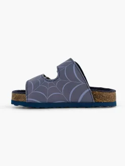 Donkerblauwe Slipper Spiderman