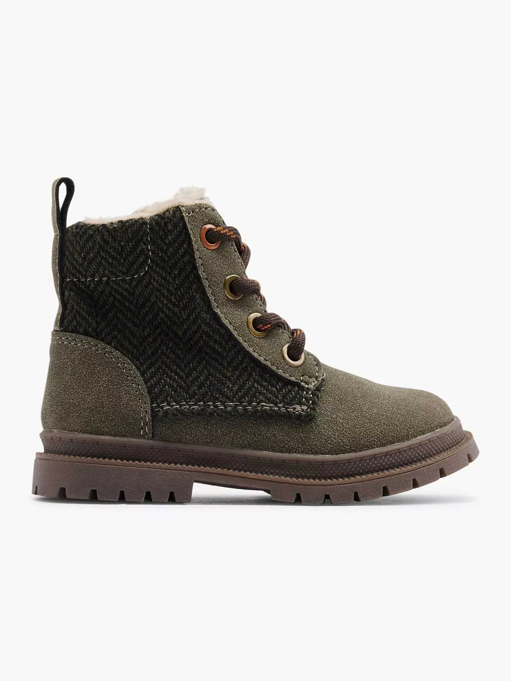 Donkergroene Veterboot
