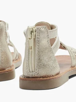 Gouden Metallic Sandaal