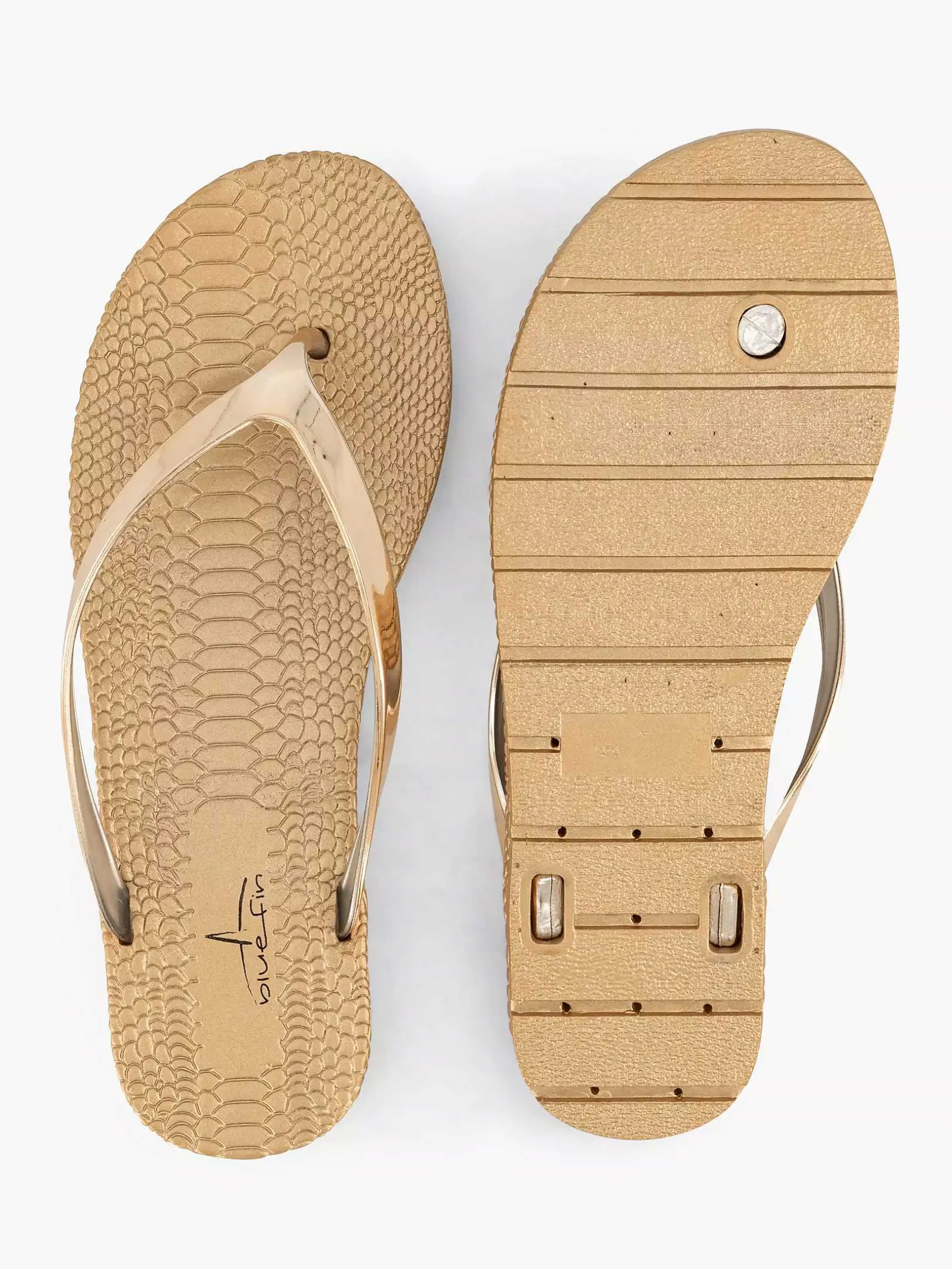 Gouden Teenslipper