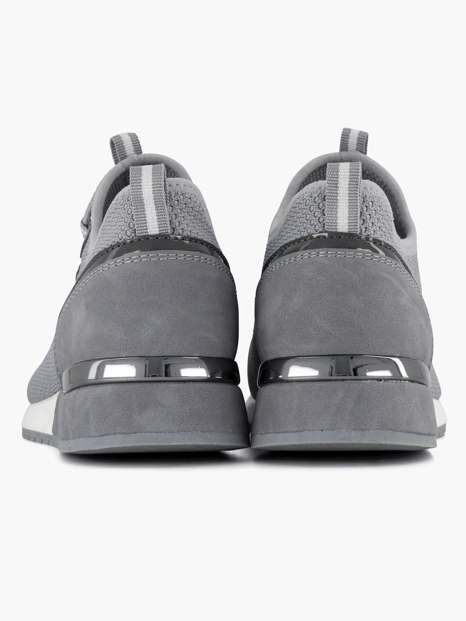 Grijze Instap Sneaker