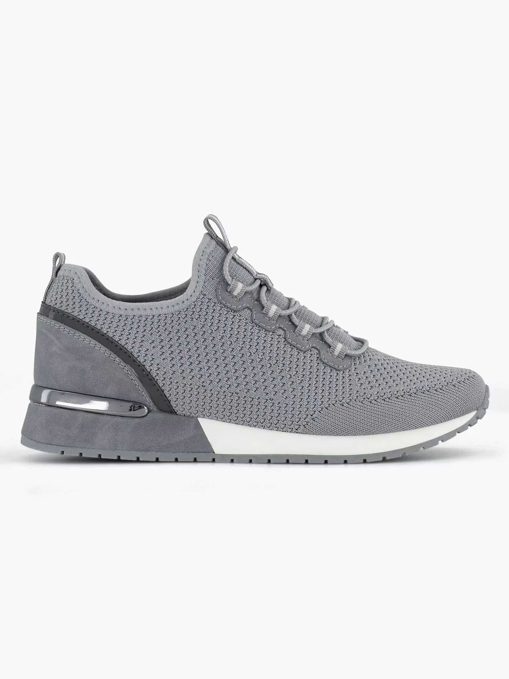 Grijze Instap Sneaker