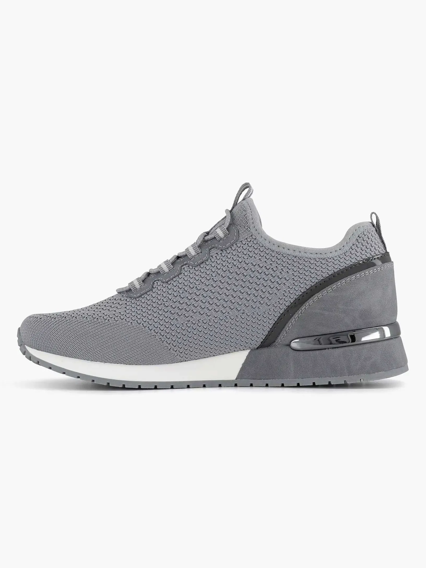 Grijze Instap Sneaker