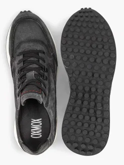 Grijze Leren Sneaker