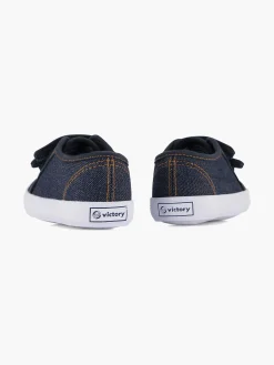 Jeansblauwe Gymschoen Klittenband