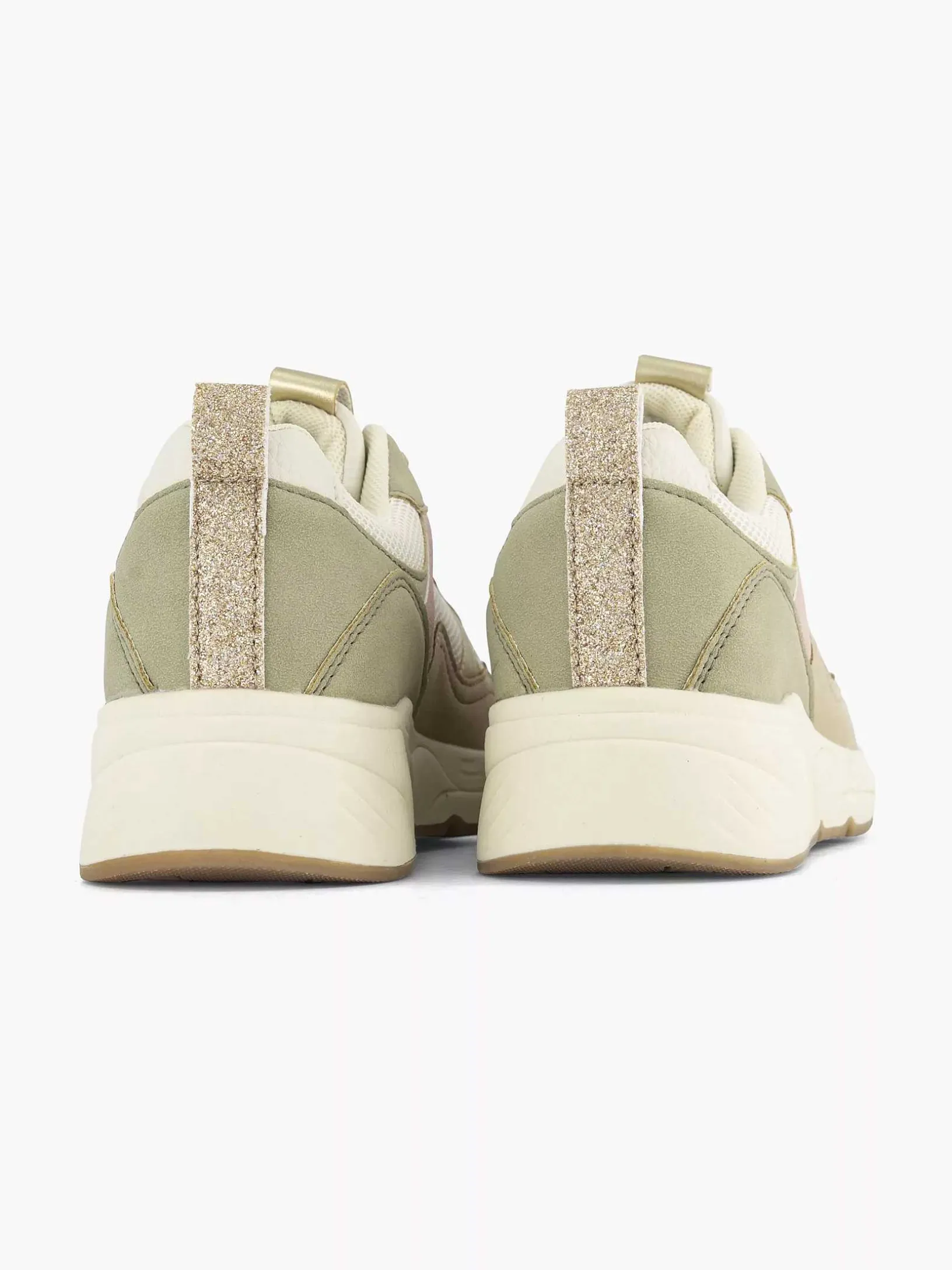 Lichtgroene Chunky Sneaker