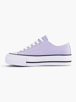 Lila Canvas Sneaker