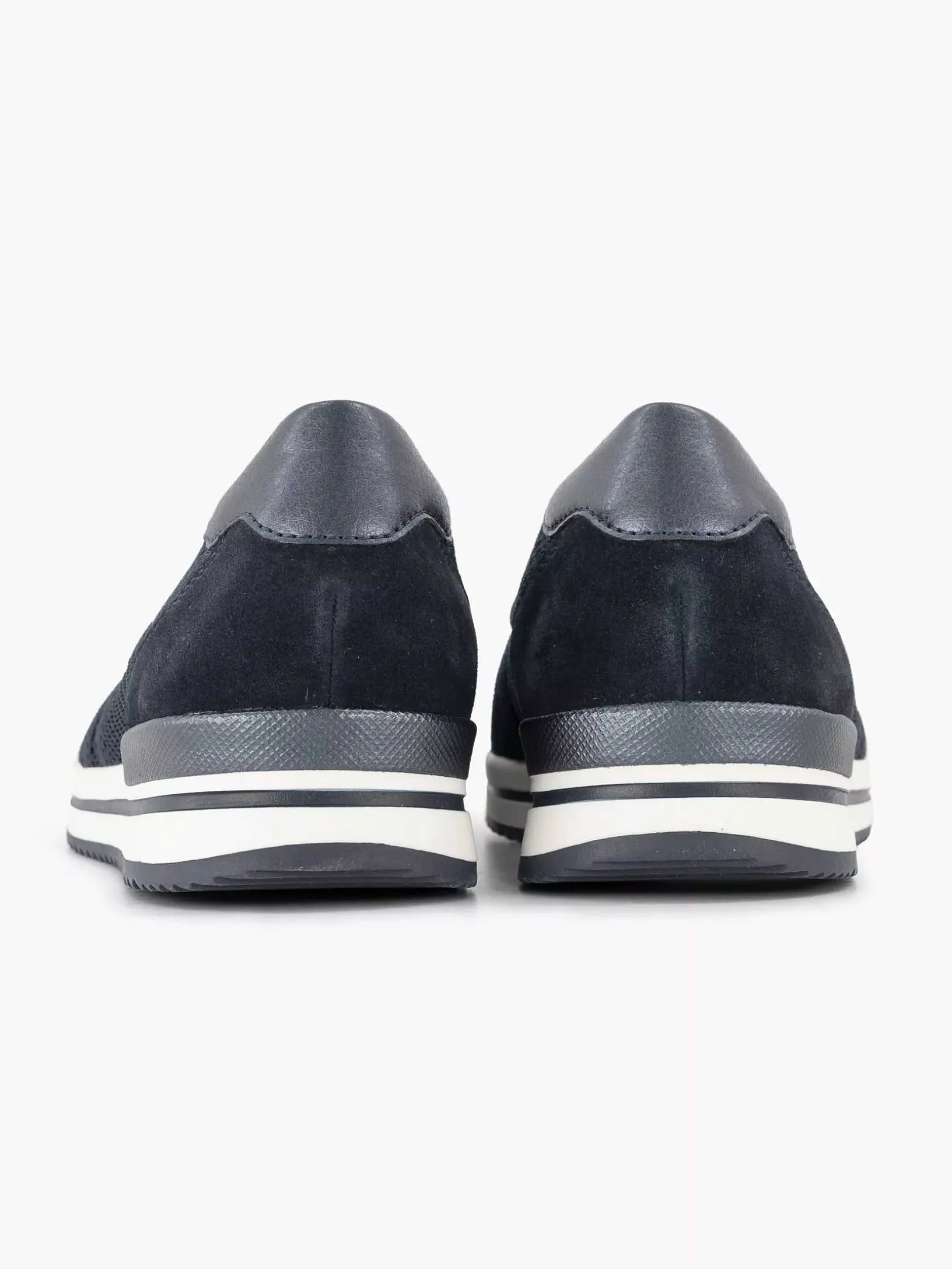 Marineblauwe Comfort Instapper