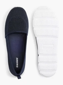 Marineblauwe Instapper Memory Foam