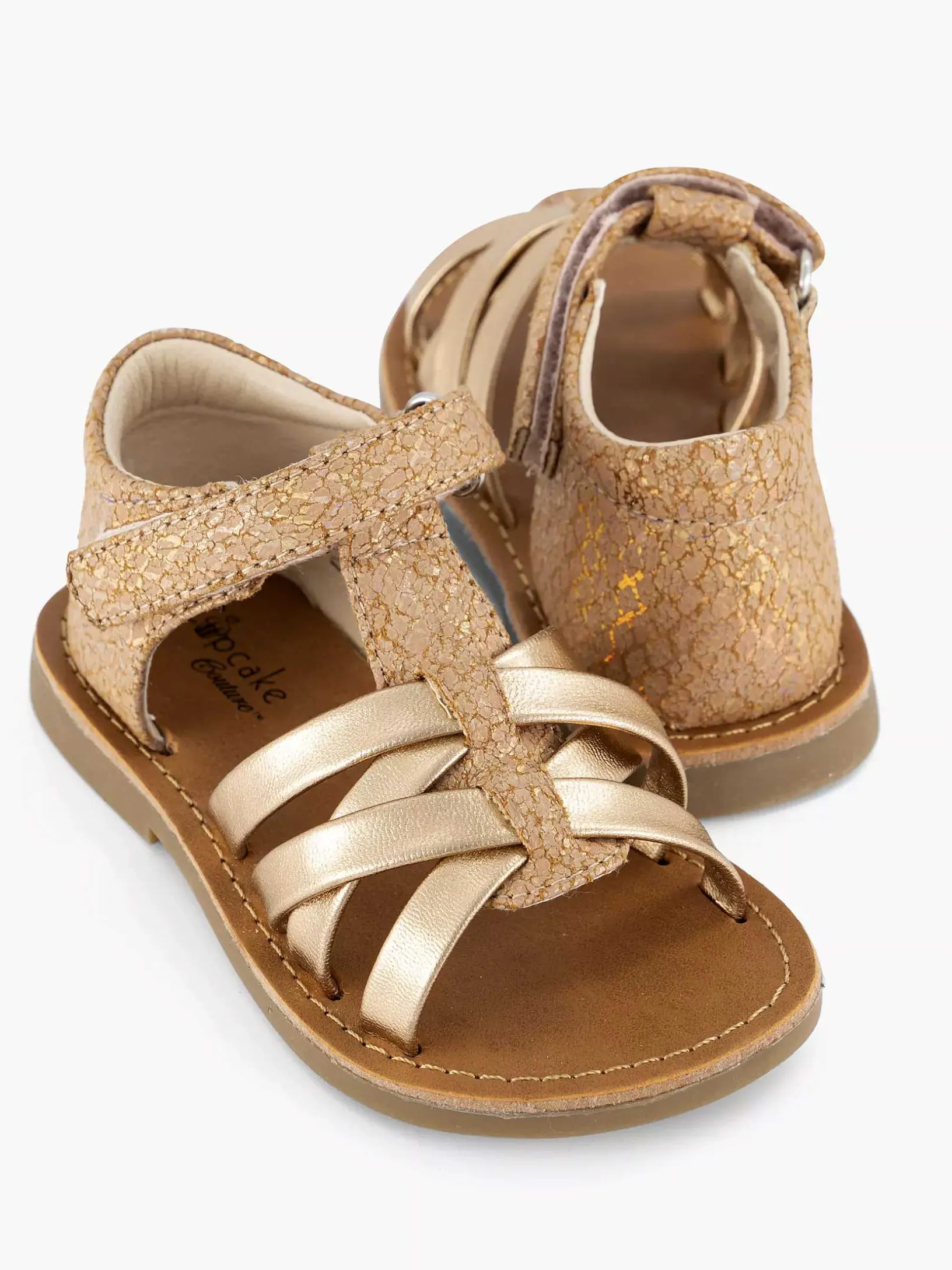 Rosegouden Sandaal Glitter