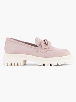 Roze Chunky Loafer Sierketting