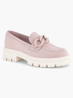 Roze Chunky Loafer Sierketting