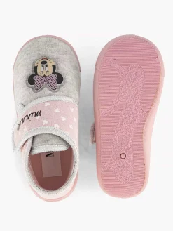 Roze Pantoffel Minnie Mouse
