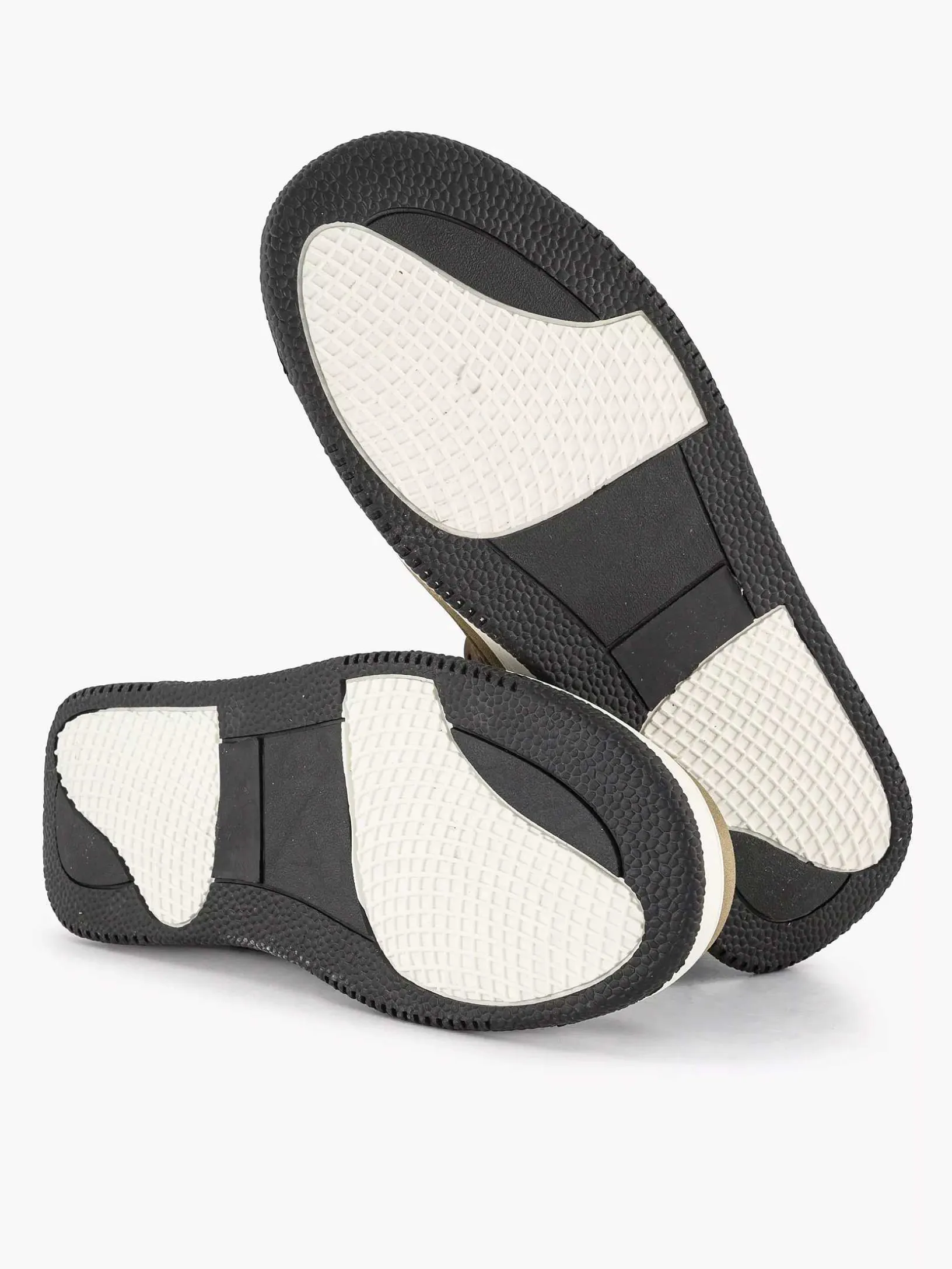 Taupe Hoge Sneaker