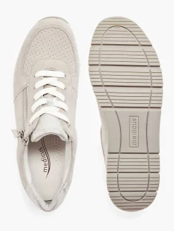 Taupe Leren Sneaker
