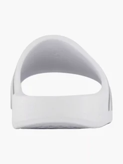 Witte Adilette Aqua