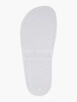 Witte Adilette Aqua