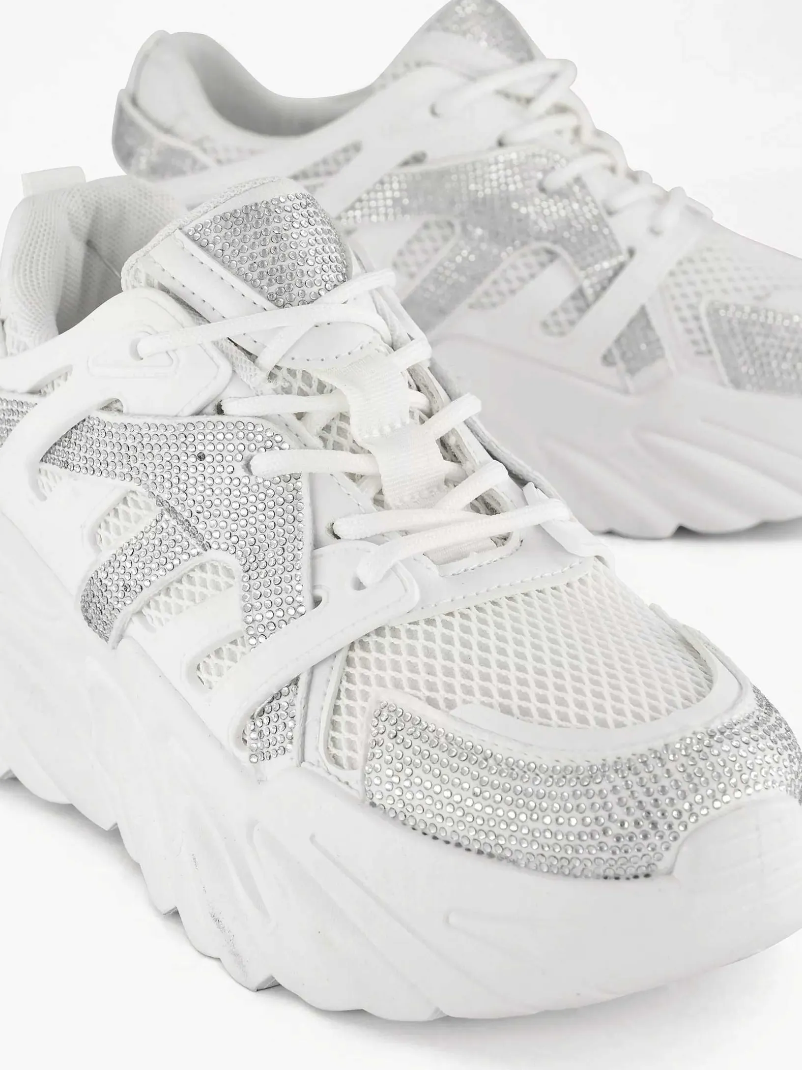 Witte Chunky Sneaker