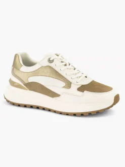 Witte Chunky Sneaker Glitter